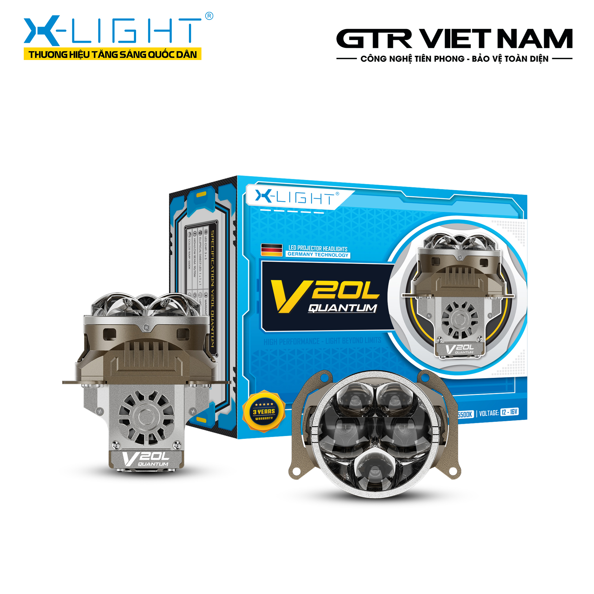 Bi LED X-Light V20L Quantum